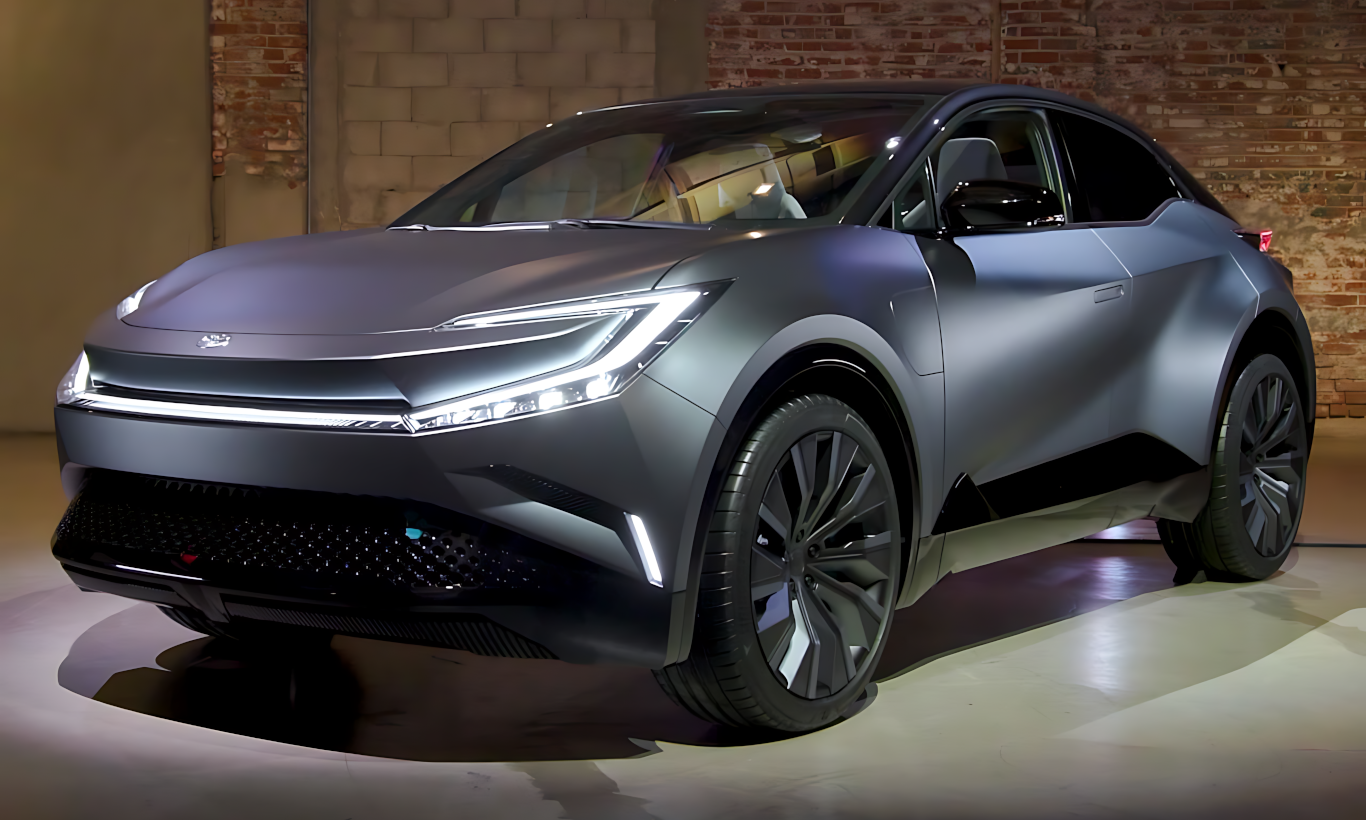 New-Toyota-bZ-Compact-SUV-LA-Auto-Show-2022-front-three-quarter-live ...