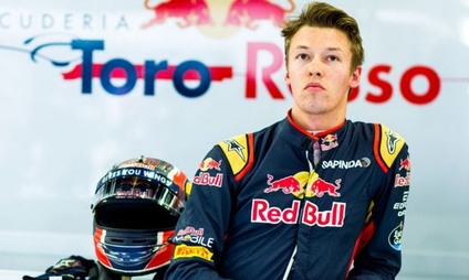 Daniil Kvyat perdeu assento na Red Bull [reprodução]