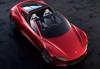 Tesla Roadster (divulgação)
