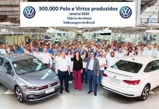 300 mil unidades Polo & Virtus (divulgação)