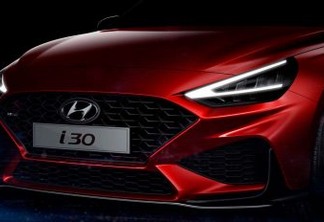Teaser Hyundai i30 N Line (divulgação)
