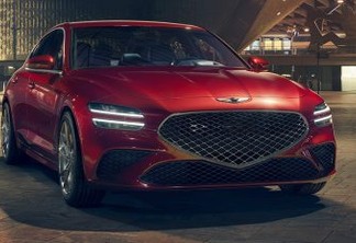 Genesis G70 é o modelo de entrada da marca controlada pela Hyundai [divulgação]