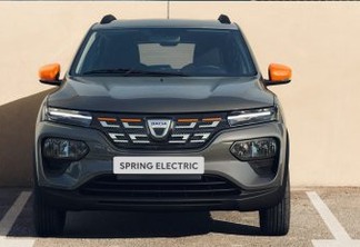 Dacia Spring é o Renault Kwid elétrico da Europa [divulgação]