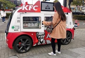 Carro autônomo KFC [divulgação]