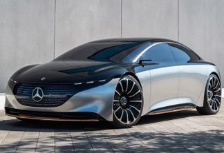 Mercedes-Benz Vision EQS [divulgação]