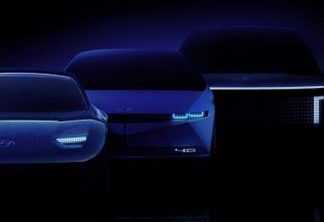 Hyundai Ioniq teaser [divulgação] Apple carro
