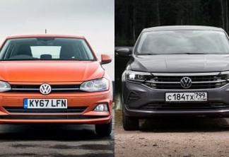 Volkswagen Polo e Polo [divulgação]