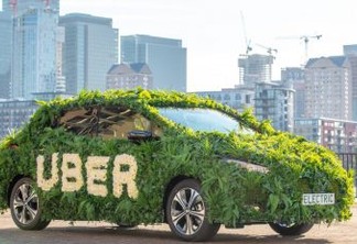 Nissan Leaf Uber Green [divulgação]