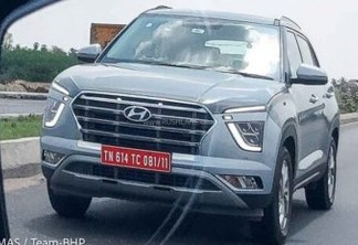 Flagra Hyundai Creta elétrico [reprodução]