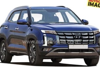 Projeção Hyundai Creta 2025 [Autocar India]