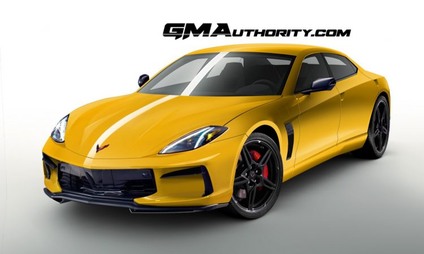 Projeção Chevrolet Corvette sedã [GM Authority]