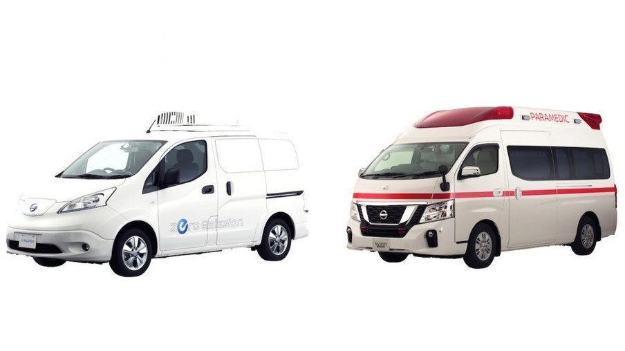 Nissan e-NV200 e Paramedic (divulgação)