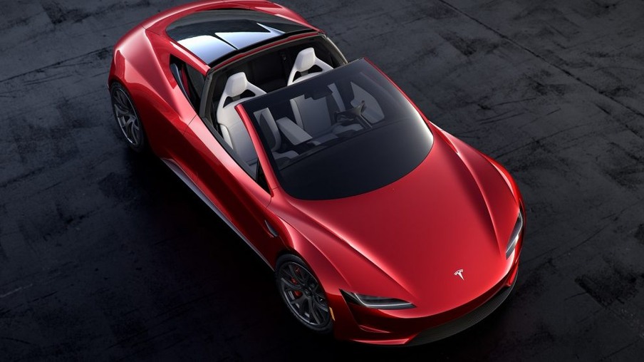Tesla Roadster (divulgação)