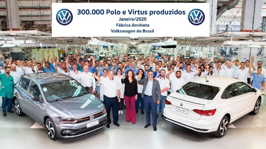300 mil unidades Polo & Virtus (divulgação)