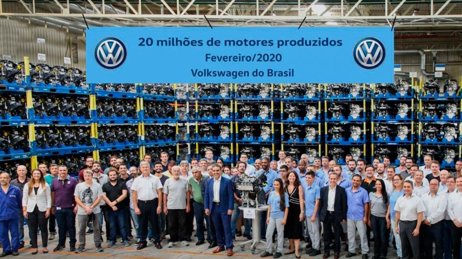 Fábrica de motores Volkswagen (divulgação)