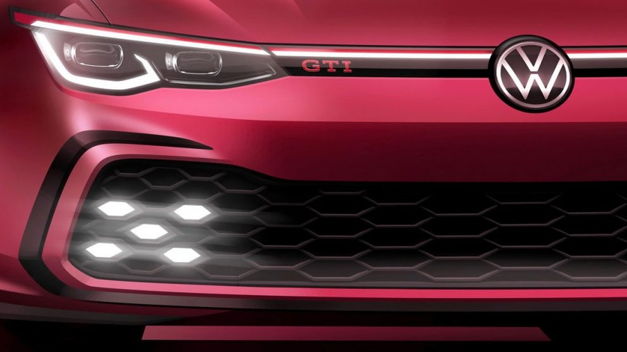 Volkswagen Golf GTI Teaser (divulgação)