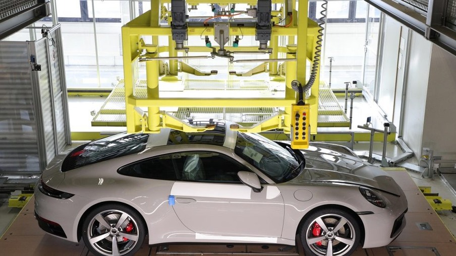 Porsche permite acompanhamento de pedido (divulgação)