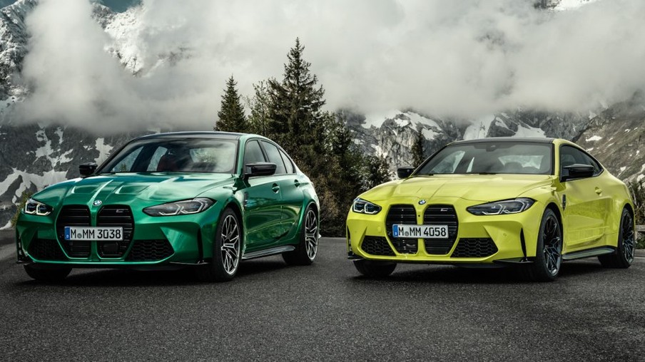 BMW M3 e M4 2021 [divulgação]