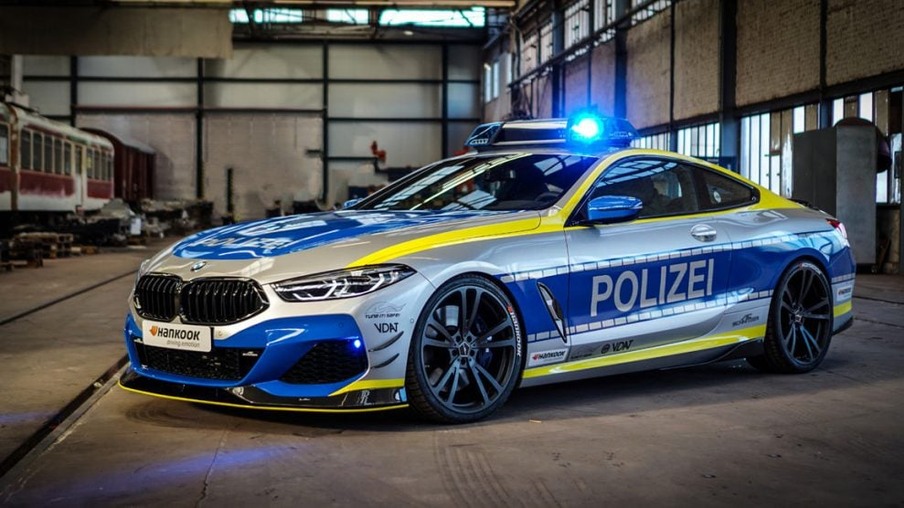 BMW Série 8 viatura policial da AC Schnitzer [divulgação]