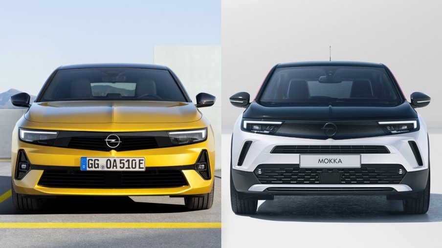Opel Astra e Mokka [divulgação]