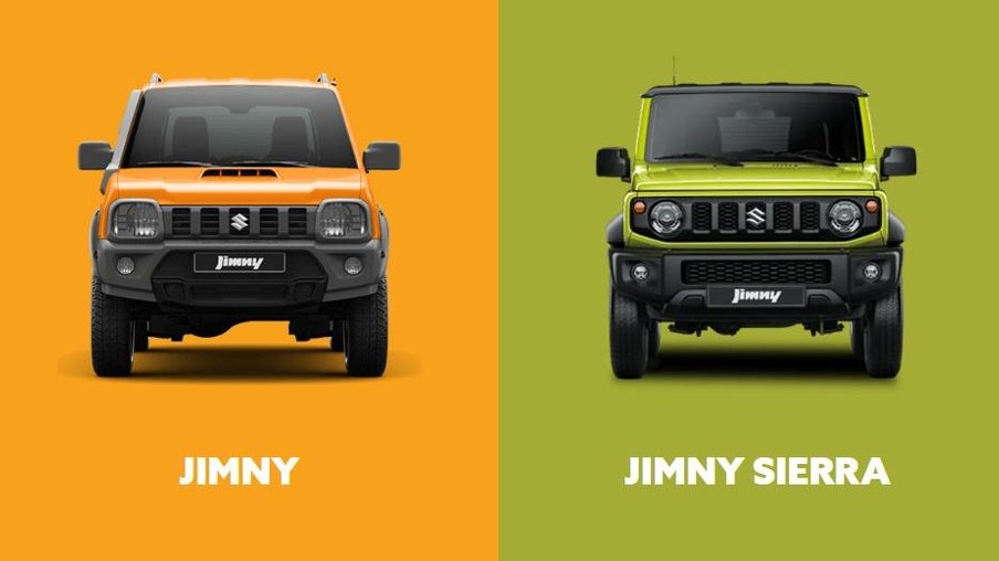 Suzuki Jimny e Jimny Sierra [divulgação]