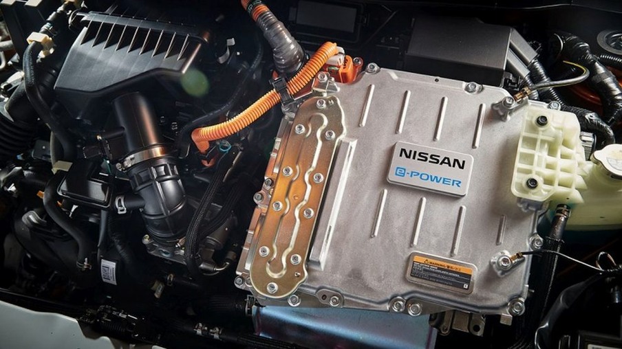 Motor híbrido da Nissan [divulgação]