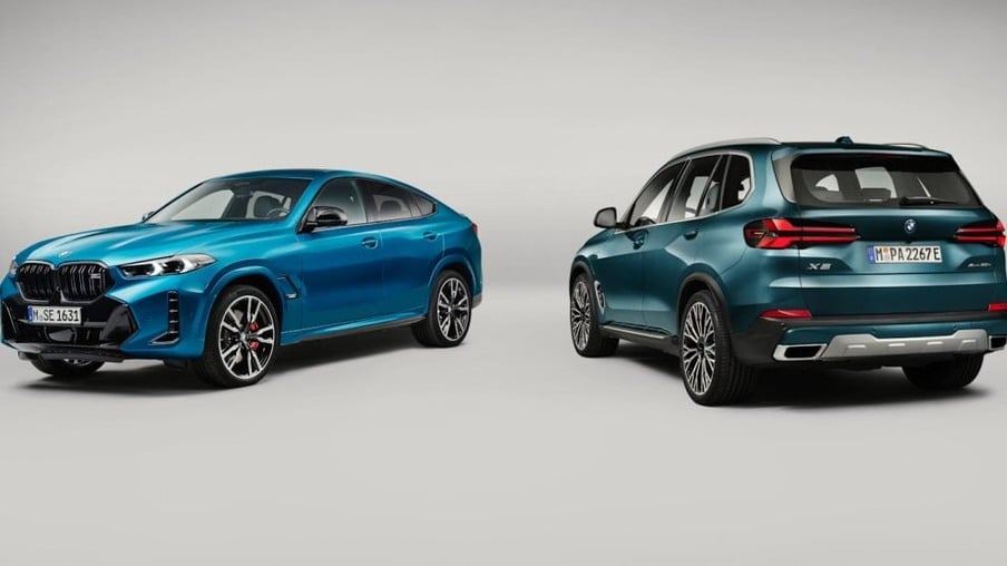 Novos BMW X5 e X6 [divulgação]