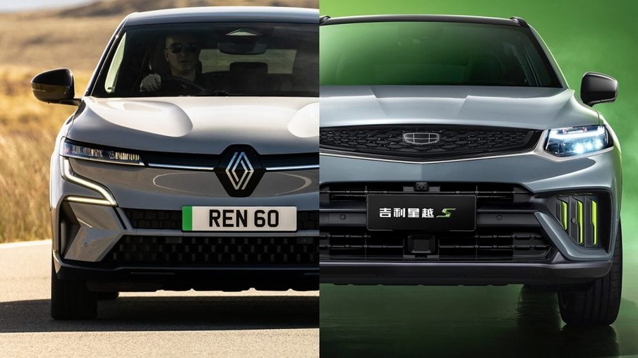 Renault Mégane e Geely Xing Yue [divulgação]
