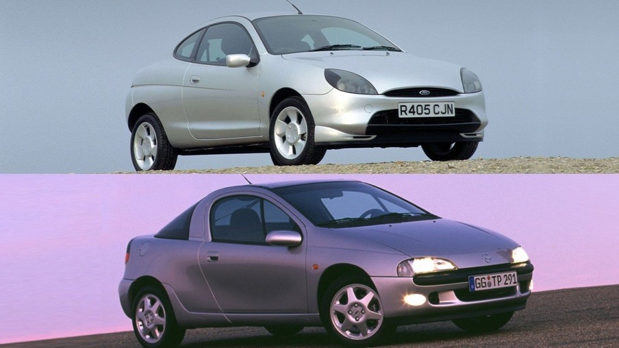 Ford Puma e Opel Tigra [divulgação]