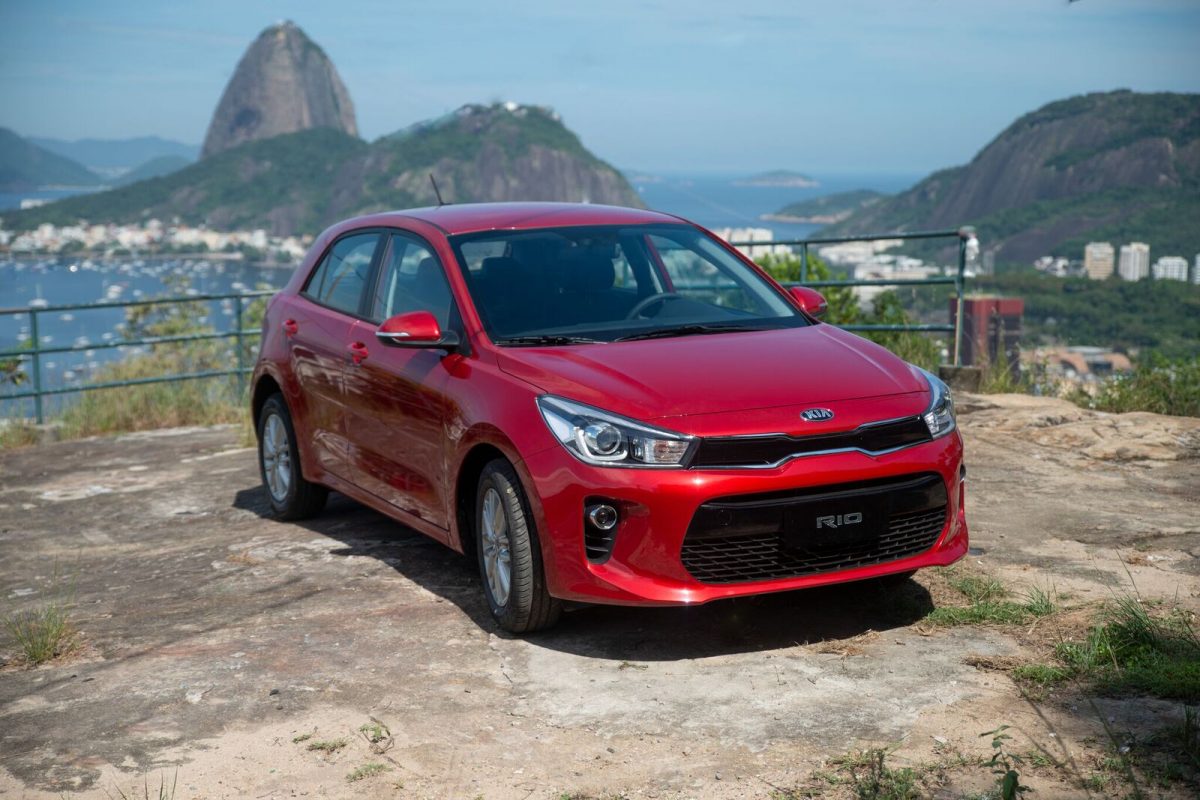 Kia Rio foi um dos carros que ficou pouco tempo em nosso mercado