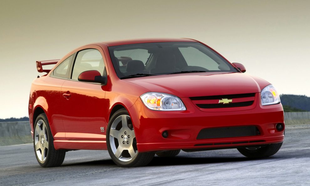 Chevrolet cobalt клиренс