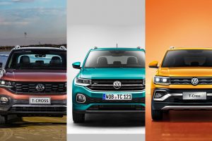 VW T-Cross brasileiro, europeu e chinês [divulgação] carros modificados