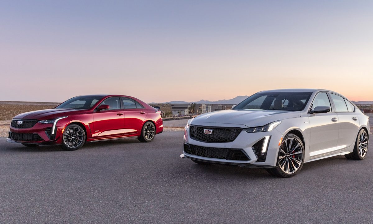 Cadillac CT4-V Blackwing e CT5-V Blackwing [divulgação]