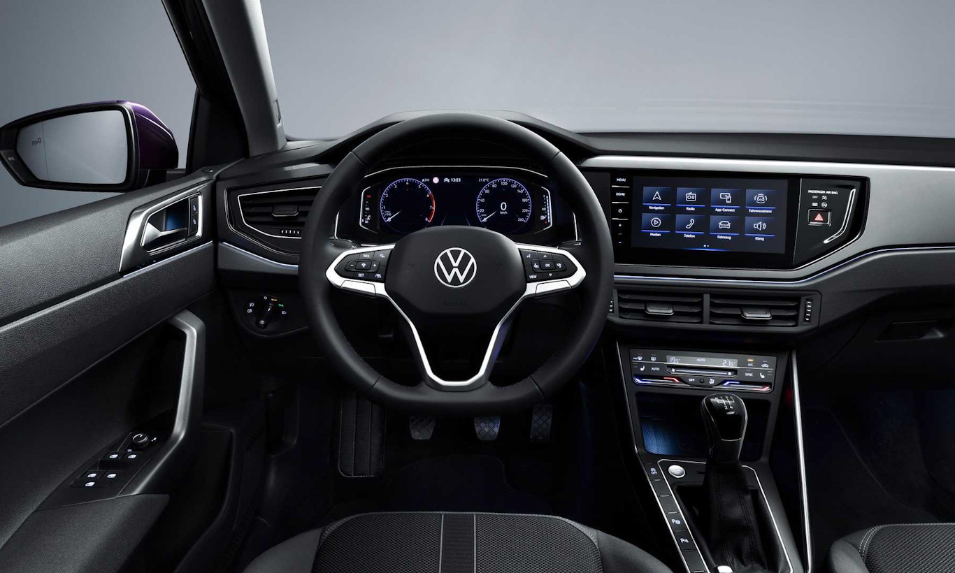 Volkswagen polo 2022 салон