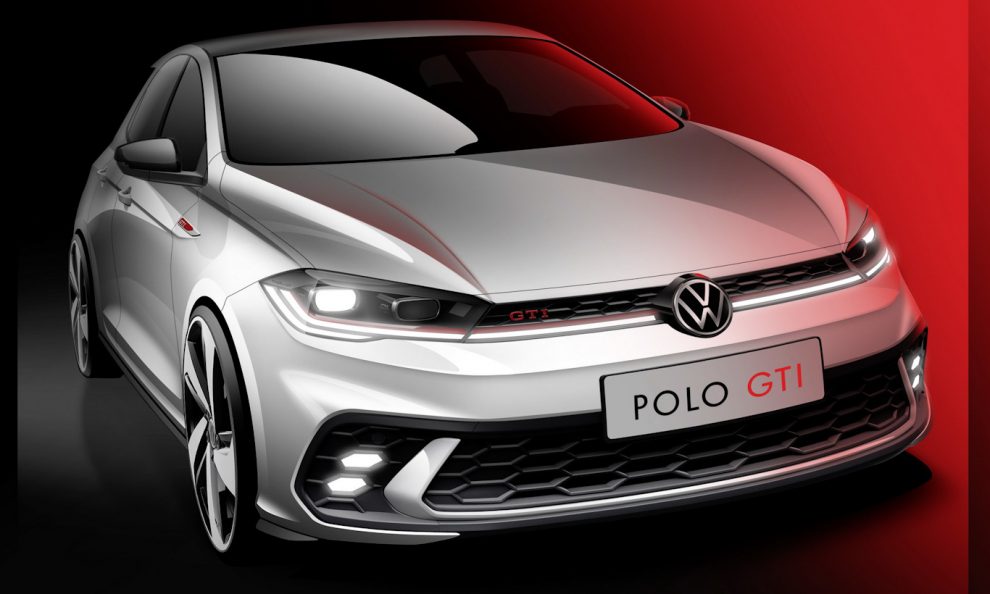 Sketch antecipa visual do novo Volkswagen Polo GTS / GTI 2023