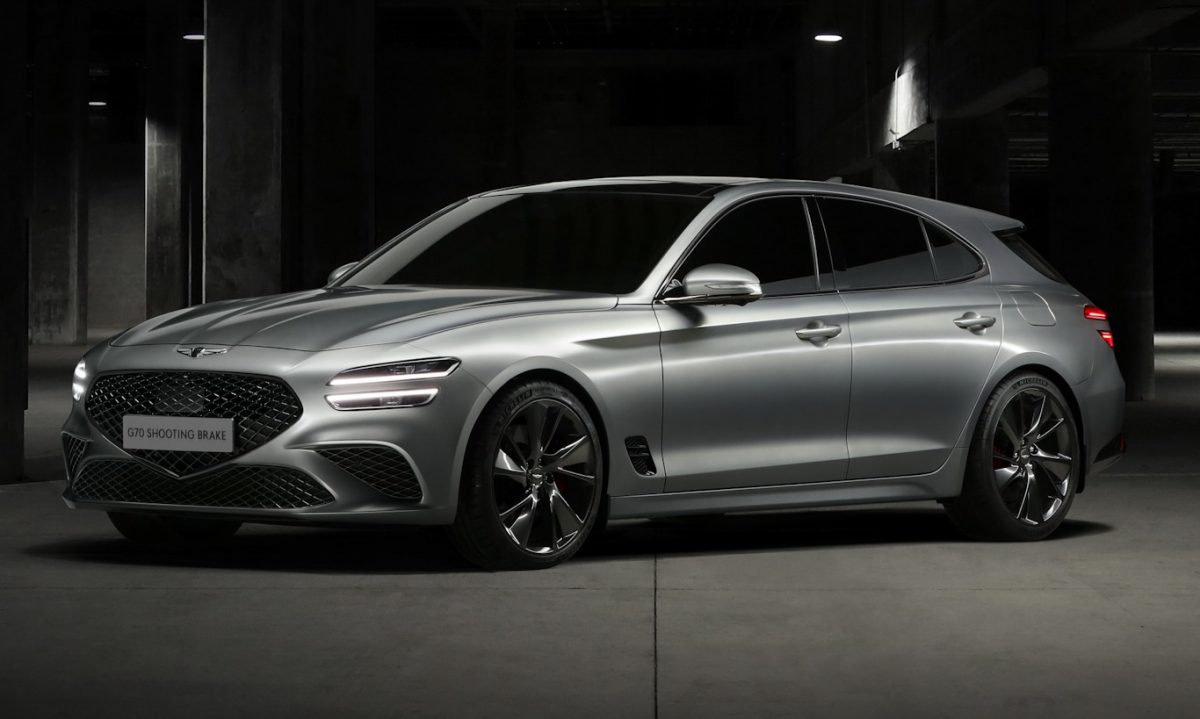 Genesis G70 Shooting Brake [divulgação] perua