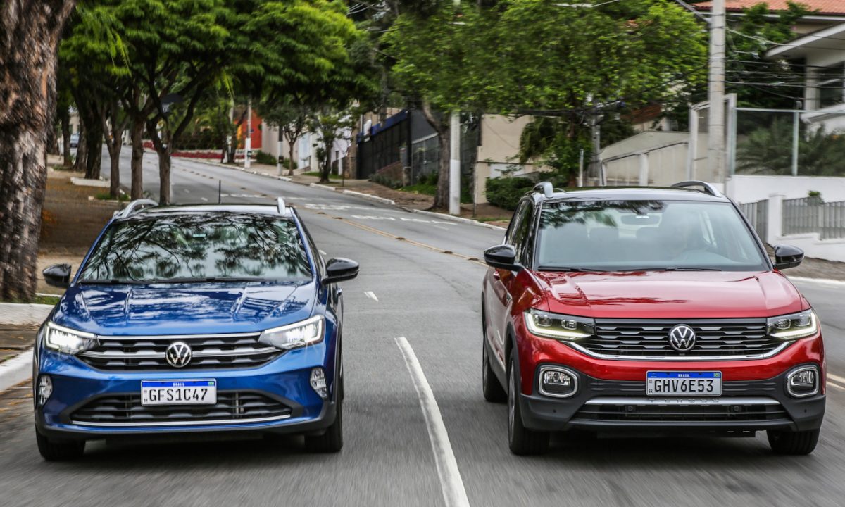 Volkswagen Nivus e T-Cross [divulgação]
