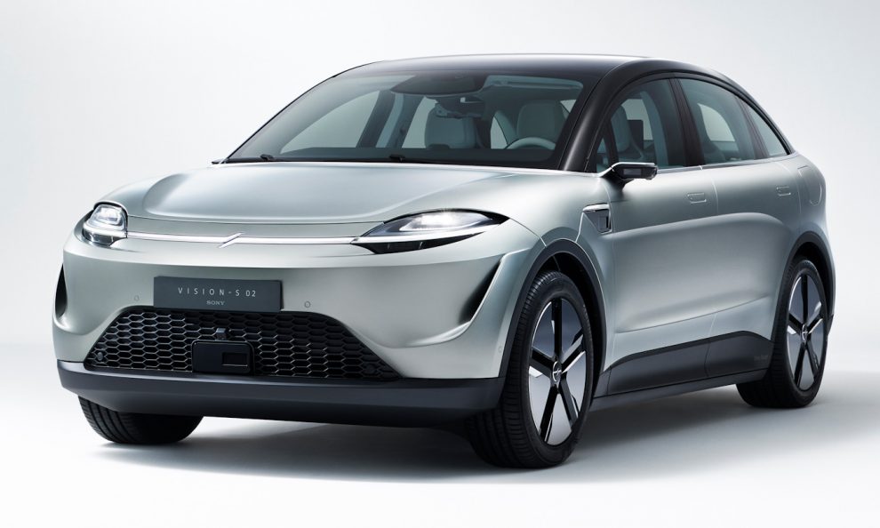 VISION-S 02, conceito de veículo elétrico da Sony | Foto: Divulgação