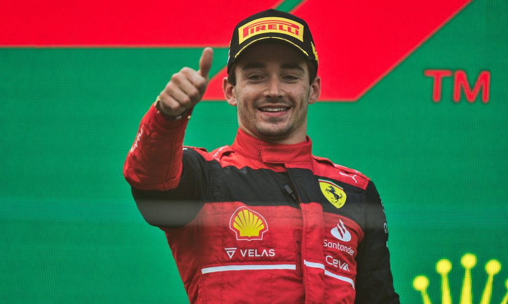 Charles Leclerc no GP da Áustria 2022 [divulgação]