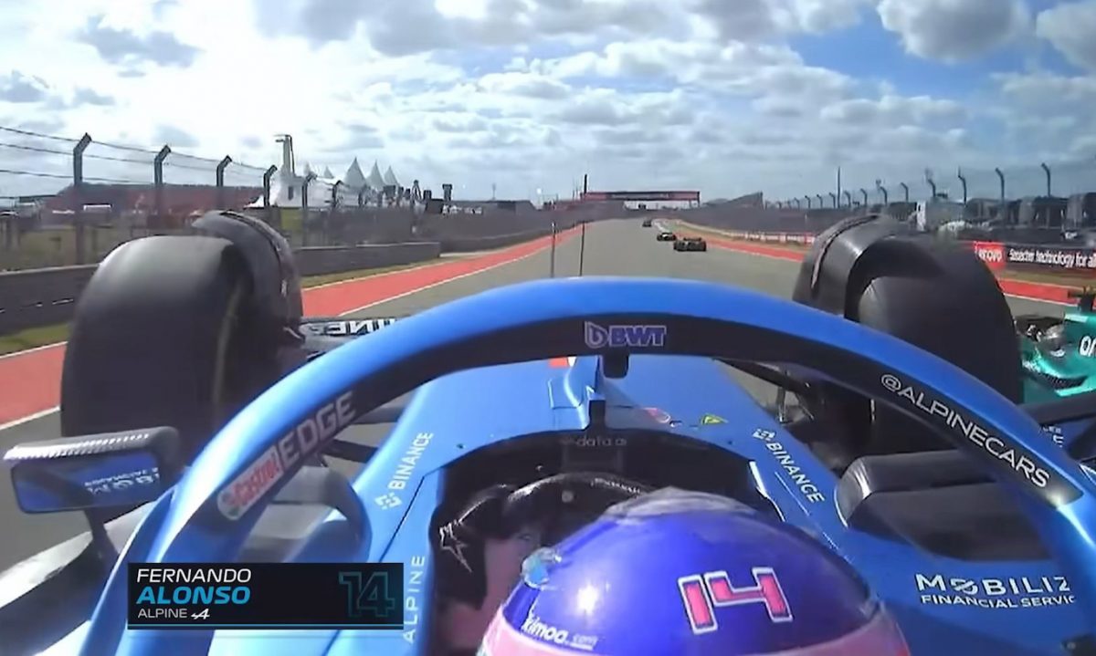 Alonso e sua quase decolagem [reprodução]