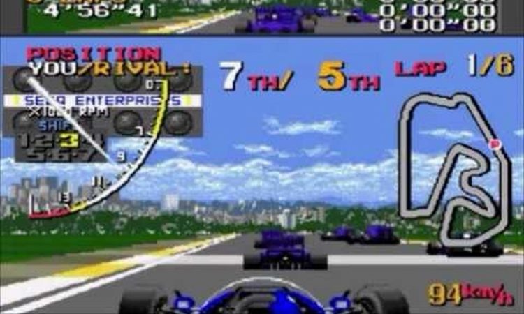 Ayrton Senna's Super Monaco GP II [reprodução]