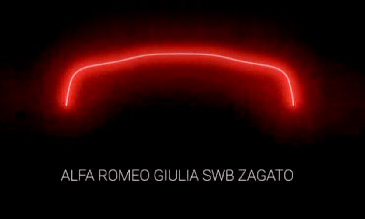 Alfa Romeo Giulia SWB Zagato [divulgação]