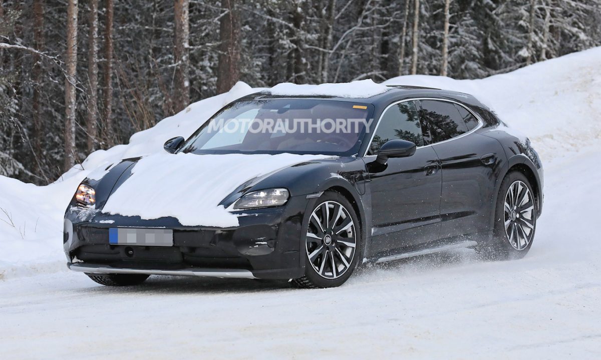 Porsche Taycan reestilizado [reprodução/Motor Authority]