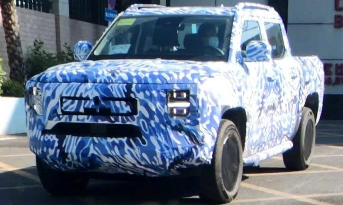 Picape da BYD em testes [reprodução/CarScoops]