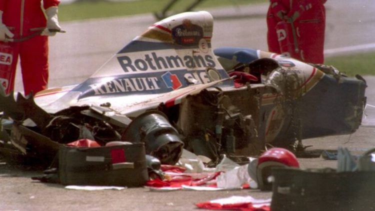 Acidente de Ayrton Senna, em 1994 [divulgação]