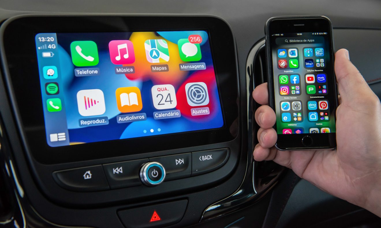 Chevrolet desiste do Apple CarPlay e Android Auto em seus carros