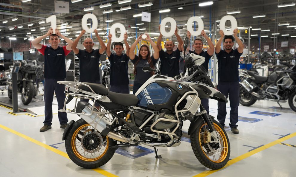  BMW Motorrad celebra las mil motos fabricadas en Brasil