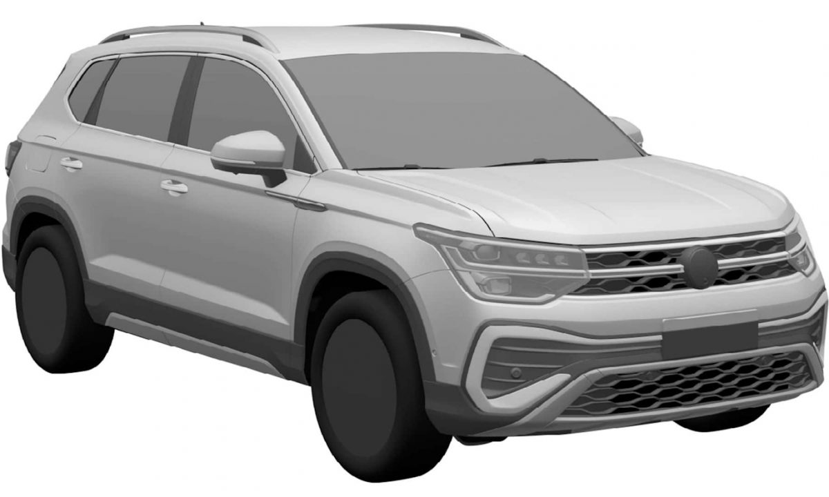 Patente novo Volkswagen Taos [divulgação]