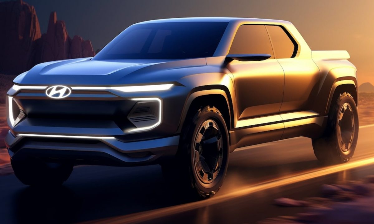 Caminhonete elétrica Hyundai [divulgação]