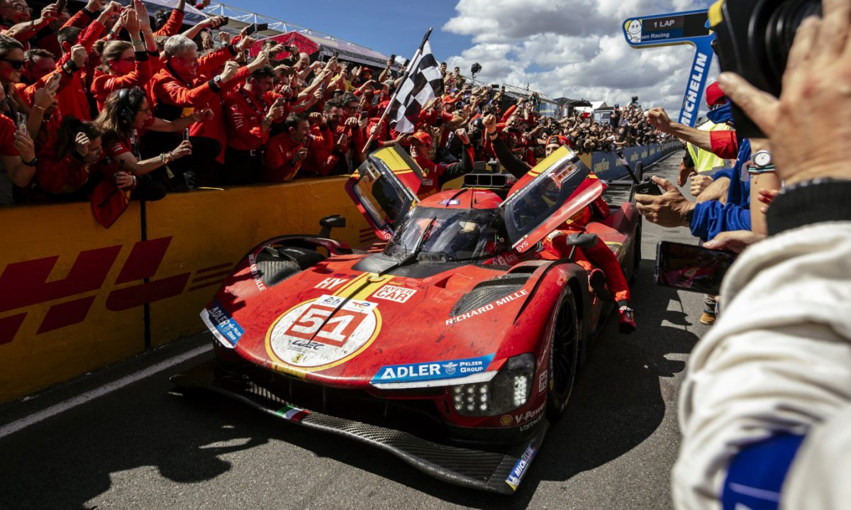 Ferrari vence 24h de Le Mans [divulgação]